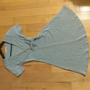 Caution to the Wind striped dress